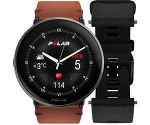 POLAR Ignite 3 Titanium Leather - Homme - Marron / Noir - taille Unique- modèle 2025