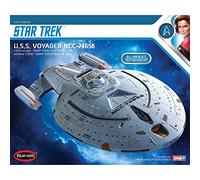 Polar Lights Round 2 Star Trek U.S.S. Voyager (Snap) 2T Kit de maquette à l'échelle 1:1000 (POL980M)
