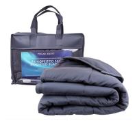 Polar Night Couverture lestée pour Adultes 150 x 200 cm, 7kg - Couverture Lourde avec Perles de Verre, 100% Microfibre, Norme Oeko-TEX® 100 - Weighted Blanket, Couverture pondérée, Plaid lesté
