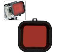 Polar Pro Aqua Cube Snap-on Filtre de logement de plongé e pour GoPro HERO4 / 3 (Rouge)