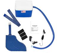 Polar Products Active Ice 3.0 Système de machine à glace pour thérapie par le froid avec minuterie programmable, coussinet de compression pour thérapie des pieds, refroidisseur léger de 9 litres