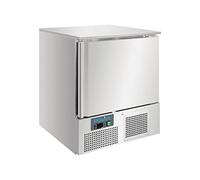 Polar Refrigeration U-Series 160W Soubassement positif pour poisson 140 litres, Acier inoxydable, -4°C à 4°C, 850x680x700mm, 3 plateaux de fruits de mer robustes inclus UA013