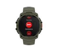 Polar Street X - Montre GPS de course à pied - Robuste et étanche - Plus de 170 profils de sport - Batterie de 10 jours - Affichage AMOLED - Moniteur de fréquence cardiaque au poignet - Lampe de poche