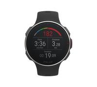 Polar Vantage V Titan - Titane - montre intelligente avec bracelet - silicone - noir/rouge - taille du bracelet : M/L - affichage 1.2" - Bluetooth - 59 g