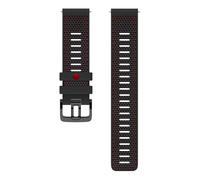 Polar Wrist Band 22mm Leather Blk/Red M/L Noir - Notre sélection de bracelets pour montres électroniques