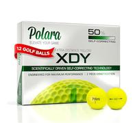 Polara Golf XD Lot de 12 balles de Golf Jaune Extra Distance, réduit Les Crochets et Les tranches jusqu'à 50%