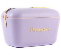 Polarbox 12 L - Glacière Mauve Lavande - Poignée jaune