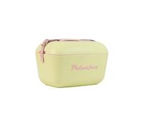 Polarbox Glacière Classique rétro Vintage pour Camping, Pique-Nique, Plage, 20 l, Lime/Lilac, Citron Vert/Rose