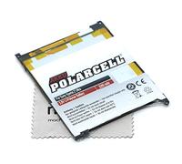 Polarcell Batterie de rechange pour Sony Xperia Z Ultra (remplace la batterie d'origine LIS1520ERPC) avec chiffon de nettoyage Mungoo