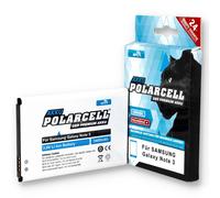 PolarCell NFC Batterie pour Samsung Galaxy Note 3 GT-N9000 LTE GT-N9005 3400mAh