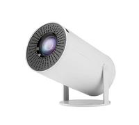 Polaring Mini projecteur HY300, projecteur de cinéma de plafond, mini projecteur intérieur, mise au point manuelle, compatible avec téléphone, clé TV, HDMI, USB