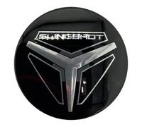 Polaris Enjoliveur central pour lance-pierres, noir brillant, OEM d'origine, pour modèles spécifiques, pièce 5450160-266