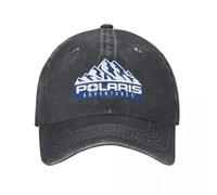 Polaris Logo Casquettes de Baseball Snapback Chapeaux en Denim Casquette De Sport Réglable en Plein Air Casquette De Sport Baseball Chapeau pour Coton Unisexe, pour Toutes Les Saisons