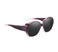 Polarised Fit Over Sunglasses - Unglasseses Mens Oversized, Wraps Around Sunglasses | Over Glasses Oversized Wrap Arounds With UV400 Protection For Driving, Wrap Around Eyewear For Men Women, A,