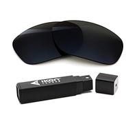 polarisées Ikon Iridium de remplacement de lentilles pour lunettes de soleil Oakley Turbine - Plusieurs Options, Homme, noir