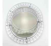 Polariseur optique adapté aux étudiants pour mener des expériences de polarisation de la lumière (couleur)