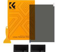 Polarising Filter,300 x 200 x 0.2 mm,Linear Sheet 90 Degree,Self-Adhesive Protective Film with Squeegee and 2 Wipes.[L82]