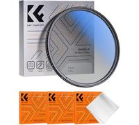 Polarising Filter 43 mm Slim with Coating and 3 Cleaning Cloths for Camera Lens