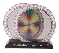 Polarization Demonstrator, Physics Optical Test Instrument, Polarizer Teaching Instrument, Color Polarizer Experiment Device, Student Experiment Teaching Aid(Color Presentation)