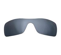 Polarized Replacement Lens fit Oakley Batwolf OO9101 Sunglass-Anti-Scratch|Impact-Resistant|Perfectly Fit(1.5MM-Sliver-Polarized)