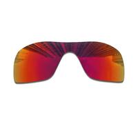 Polarized Replacement Lens fit Oakley Batwolf OO9101 Sunglass-Anti-Scratch|Impact-Resistant|Perfectly Fit(1.5MM-Dark Red-Polarized)