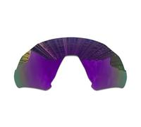 Polarized Replacement Lens fit Oakley Flight Jacket OO9401 Sunglass-Anti-Scratch|Impact-Resistant|Perfectly Fit(1.5MM-Purple-Polarized)