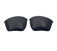 Polarized Replacement Lens fit Oakley Half Jacket 2.0 XL OO9154 Sunglass-Anti-Scratch|Impact-Resistant|Perfectly Fit(1.5MM-Black-Polarized)