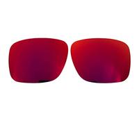 Polarized Replacement Lens fit Oakley Holbrook XL OO9417 Sunglass-Anti-Scratch|Impact-Resistant|Perfectly Fit(1.5MM-Dark Red-Polarized)
