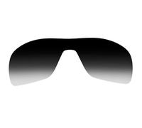 Polarized Replacement Lens fit Oakley Turbine Rotor OO9307 Sunglass-Anti-Scratch|Impact-Resistant|Perfectly Fit(1.5MM-Black Gradient-Polarized)