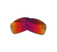 Polarized Replacement Lens fit Oakley X Squared OOO6011 Sunglass-Anti-Scratch|Impact-Resistant|Perfectly Fit(1.5MM-Dark Red-Polarized)