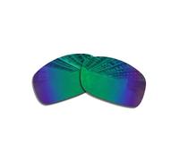 Polarized Replacement Lens fit Oakley X Squared OOO6011 Sunglass-Anti-Scratch|Impact-Resistant|Perfectly Fit(1.5MM-Green-Polarized)