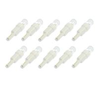 PolarLander 10pcs Automobile T5 Cendrier Ampoules LED 1 LED DC 12V Caleçon Tableau de Bord Luminaires latéraux Indicateur Lampe Ampoule LED Automatique