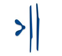 Polarlens Coussinet de nez, chaussettes d'oreille pour lunettes de soleil Rudy Project Rydon, Kit en caoutchouc (bleu)