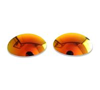 Polarlens Verres de rechange polarisés pour Oakley Eye Jacket - Compatibles avec les lunettes de soleil Oakley Eye Jacket (rouge feu)