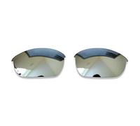 Polarlens Verres de rechange polarisés pour Oakley Half Jacket 2.0 - Compatibles avec les lunettes de soleil Oakley Half Jacket 2.0 (argent)