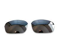 POLARLENS Verres de rechange polarisés pour Oakley Half Wire 2.0 - Compatibles avec les lunettes de soleil Oakley Half Wire 2.0 (Noir)