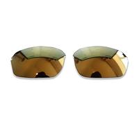 POLARLENS Verres de rechange polarisés pour Oakley Half Wire 2.0 - Compatibles avec les lunettes de soleil Oakley Half Wire 2.0 (Bronze Or)