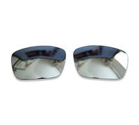 Polarlens Verres de remplacement pour Oakley Fuel Cell - Compatibles avec les lunettes de soleil Oakley Fuel Cell (Argent)