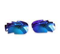 Polarlens Verres polarisés de remplacement pour Oakley Jawbone/Racing Jacket - Compatibles avec les lunettes de soleil Oakley Jawbone/Racing Jacket (bleu glace)