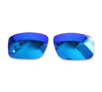 Polarlens Verres polarisés de remplacement pour Oakley Mainlink - Compatibles avec les lunettes de soleil Oakley Mainlink (bleu glacier)