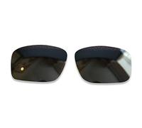 Polarlens Verres polarisés de remplacement pour Oakley Mainlink - Compatibles avec les lunettes de soleil Oakley Mainlink (Noir)