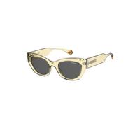 Polaroid - 6199/S/X Lunettes de soleil œil de chat - Femme - Accessoires - Jaune - Taille: 50 MM