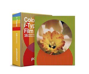 Polaroid 6285 Lot de 2 Films colorés Type I Cadre Rond Édition Retinex 16 Photos