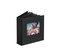 Polaroid Album photo festonné - Noir - Petit album photo pour photos instantanées Polaroid i-Type, 600 et SX-70, capacité 40 photos (6369)