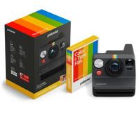 Appareil photo instantané Polaroid Now + Pack de films (8 photos) - Noir