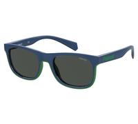 Polaroid PLD 8041/s Montures de Lunettes, RNB/M9 Blue Green, 47 Unisex