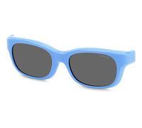 Polaroid Enfant PLD K006 CL-ON MVU/M9 Clip-ons Plastique Bleu clair Gris Carré Polarisé