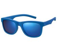 Polaroid Lunettes de soleil PLD 8020/S Enfants Carré Bleu Polarisé