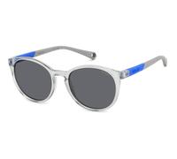 Polaroid Enfant Polaroid PLD 8059/S KB7/M9 Lunettes de soleil Plastique Gris Gris Pantos Polarisé