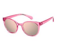 Polaroid Enfant Polaroid PLD 8076/S 35J/JQ Lunettes de soleil Polycarbonate Rose Rose Papillon Polarisé Multicouche